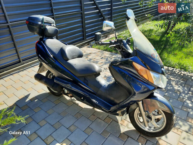 Синій Сузукі Burgman 400, об'ємом двигуна 0.39 л та пробігом 90 тис. км за 1800 $, фото 6 на Automoto.ua