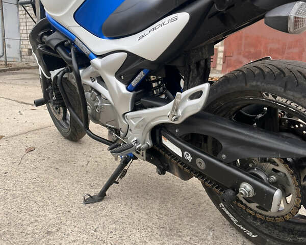 Синий Сузуки Gladius 650, объемом двигателя 0.65 л и пробегом 40 тыс. км за 5000 $, фото 8 на Automoto.ua