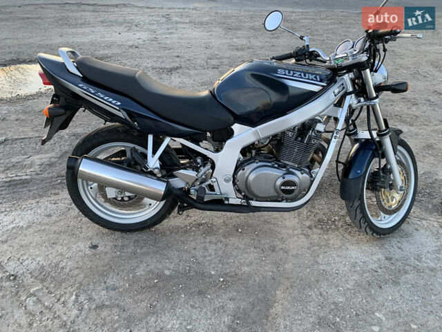 Синій Сузукі GS 500, об'ємом двигуна 0.5 л та пробігом 12 тис. км за 2750 $, фото 3 на Automoto.ua