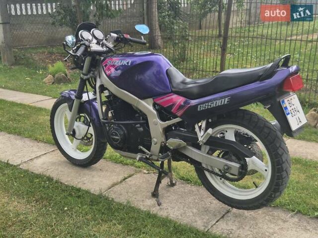 Синий Сузуки GS 500E, объемом двигателя 0.5 л и пробегом 49 тыс. км за 1700 $, фото 4 на Automoto.ua