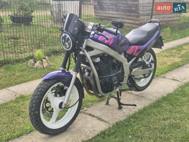 Синий Сузуки GS 500E, объемом двигателя 0.5 л и пробегом 49 тыс. км за 1700 $, фото 6 на Automoto.ua