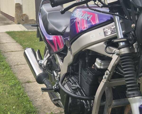 Синий Сузуки GS 500E, объемом двигателя 0.5 л и пробегом 49 тыс. км за 1700 $, фото 3 на Automoto.ua