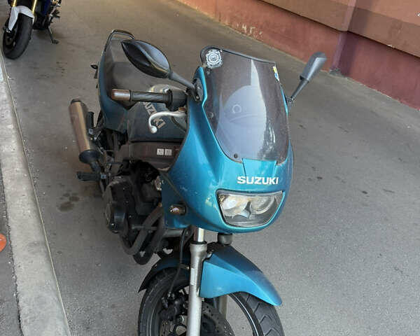Синий Сузуки GS 500E, объемом двигателя 0.49 л и пробегом 32 тыс. км за 1700 $, фото 1 на Automoto.ua