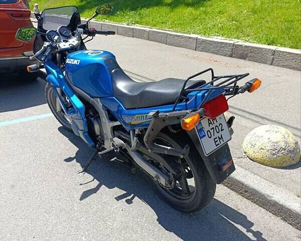 Синий Сузуки GS 500E, объемом двигателя 0.5 л и пробегом 40 тыс. км за 2500 $, фото 7 на Automoto.ua