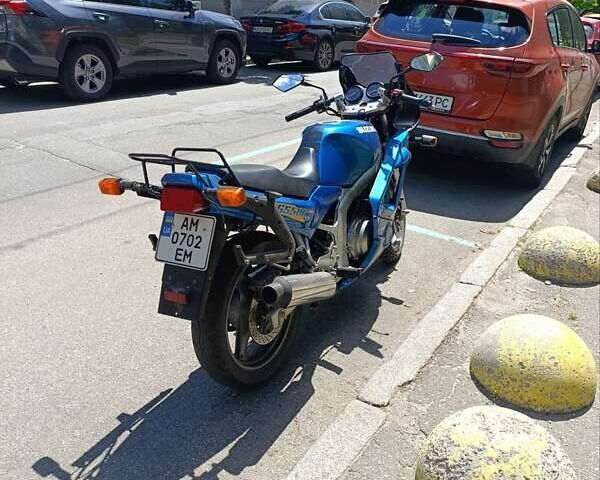 Синий Сузуки GS 500E, объемом двигателя 0.5 л и пробегом 40 тыс. км за 2500 $, фото 8 на Automoto.ua