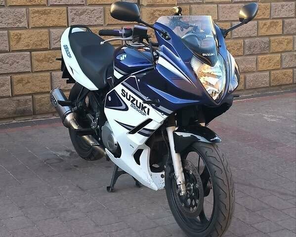 Синий Сузуки GS 500F, объемом двигателя 0 л и пробегом 27 тыс. км за 3000 $, фото 8 на Automoto.ua