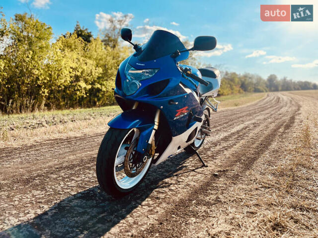 Синий Сузуки GSX-R 600, объемом двигателя 0.6 л и пробегом 47 тыс. км за 6500 $, фото 9 на Automoto.ua
