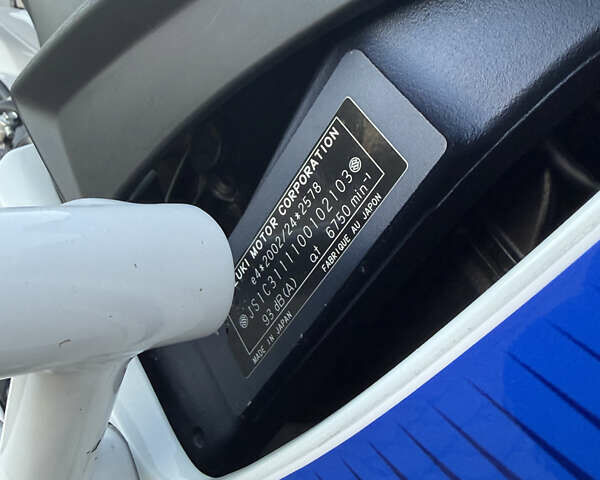 Синій Сузукі GSX-R 600, об'ємом двигуна 0.6 л та пробігом 23 тис. км за 10000 $, фото 13 на Automoto.ua