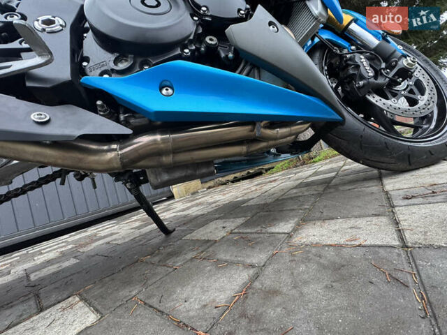 Синий Сузуки GSX-S 1000, объемом двигателя 1 л и пробегом 14 тыс. км за 9500 $, фото 13 на Automoto.ua