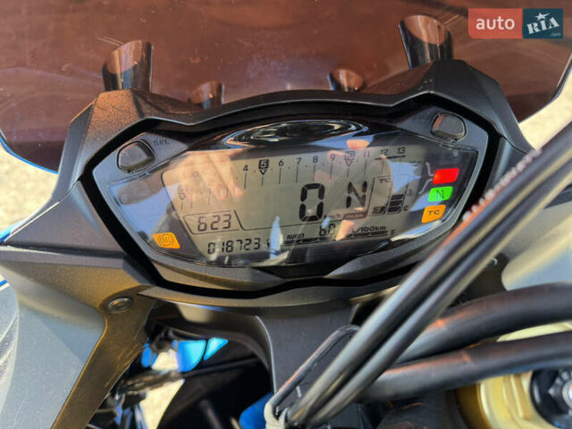 Синій Сузукі GSX-S 1000, об'ємом двигуна 1 л та пробігом 18 тис. км за 9400 $, фото 28 на Automoto.ua