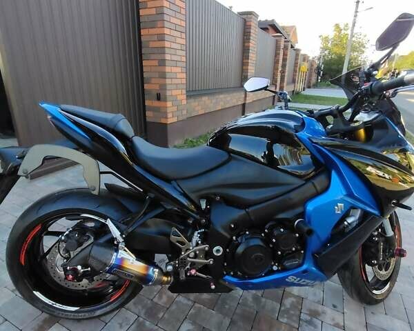 Синий Сузуки GSX-S 1000, объемом двигателя 1 л и пробегом 7 тыс. км за 10700 $, фото 17 на Automoto.ua