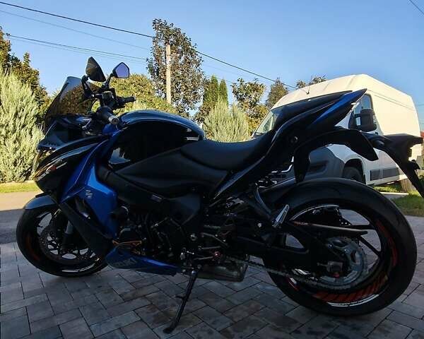 Синий Сузуки GSX-S 1000, объемом двигателя 1 л и пробегом 7 тыс. км за 10700 $, фото 42 на Automoto.ua