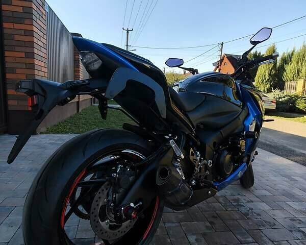 Синий Сузуки GSX-S 1000, объемом двигателя 1 л и пробегом 7 тыс. км за 10700 $, фото 1 на Automoto.ua