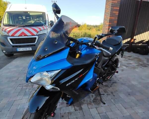 Синий Сузуки GSX-S 1000, объемом двигателя 1 л и пробегом 7 тыс. км за 10700 $, фото 24 на Automoto.ua