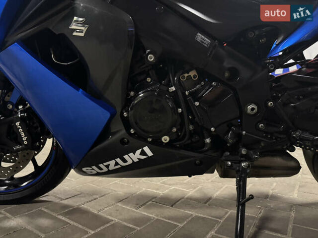 Синий Сузуки GSX-S 1000, объемом двигателя 1 л и пробегом 28 тыс. км за 9550 $, фото 11 на Automoto.ua