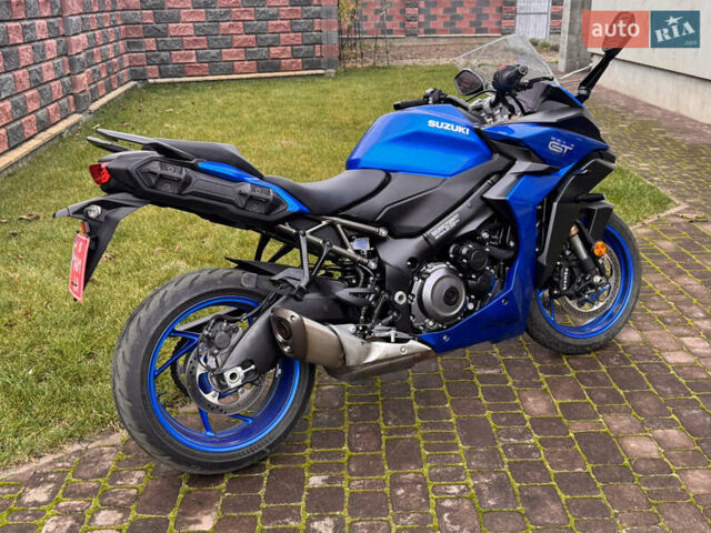 Синий Сузуки GSX-S 1000GX, объемом двигателя 1 л и пробегом 13 тыс. км за 12500 $, фото 4 на Automoto.ua