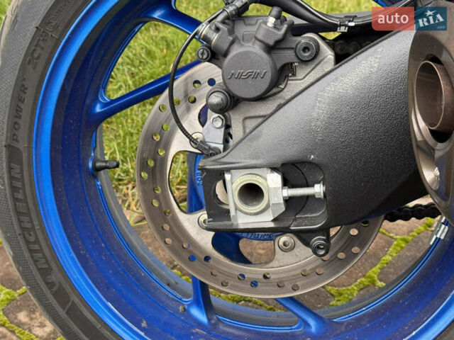 Синий Сузуки GSX-S 1000GX, объемом двигателя 1 л и пробегом 13 тыс. км за 12500 $, фото 7 на Automoto.ua
