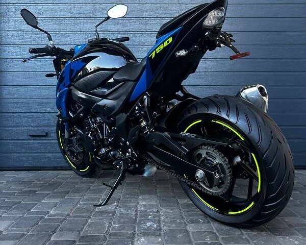 Синій Сузукі GSX-S 750, об'ємом двигуна 0.75 л та пробігом 14 тис. км за 9500 $, фото 6 на Automoto.ua