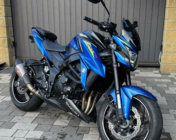 Синий Сузуки GSX-S 750, объемом двигателя 0.75 л и пробегом 1 тыс. км за 10200 $, фото 7 на Automoto.ua