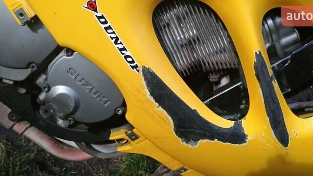 Сузуки GSX 600F 1999 в Остер на Automoto.ua Желтый Сузуки GSX 600F, объемом двигателя 0.6 л и пробегом 59 тыс. км за 2850 $, фото 5 на Automoto.ua
