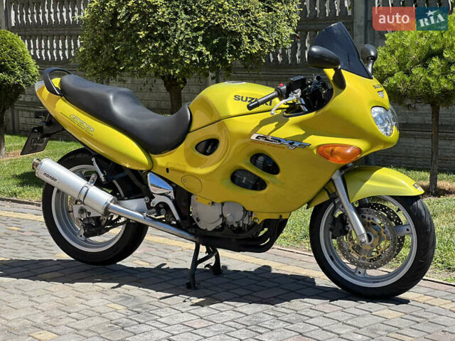 Желтый Сузуки GSX 600F, объемом двигателя 0.6 л и пробегом 27 тыс. км за 3500 $, фото 13 на Automoto.ua