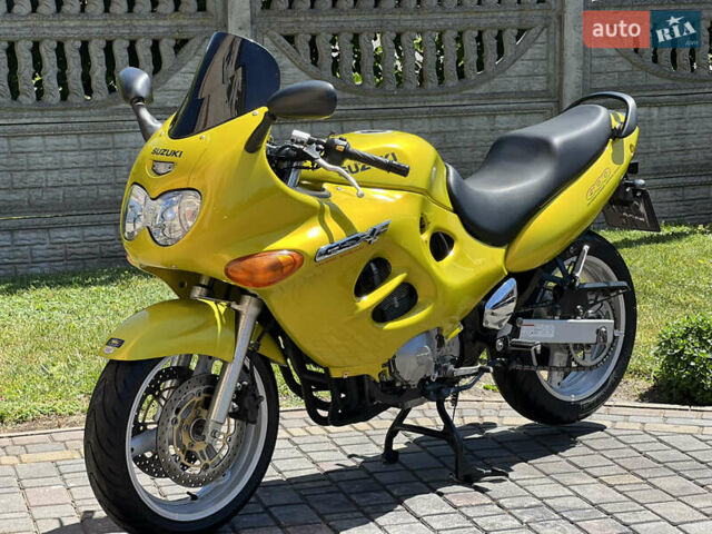 Желтый Сузуки GSX 600F, объемом двигателя 0.6 л и пробегом 27 тыс. км за 3500 $, фото 22 на Automoto.ua