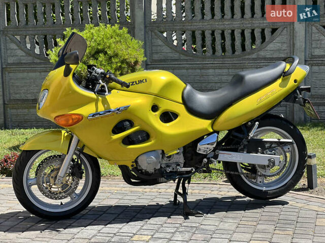 Желтый Сузуки GSX 600F, объемом двигателя 0.6 л и пробегом 27 тыс. км за 3500 $, фото 21 на Automoto.ua