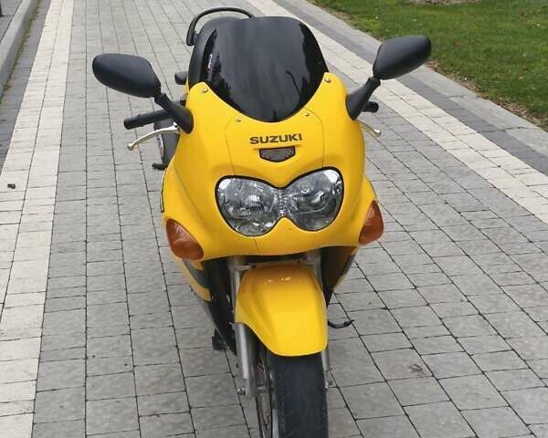Желтый Сузуки GSX 600F, объемом двигателя 0.6 л и пробегом 27 тыс. км за 3700 $, фото 12 на Automoto.ua