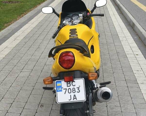Желтый Сузуки GSX 600F, объемом двигателя 0.6 л и пробегом 27 тыс. км за 3700 $, фото 16 на Automoto.ua
