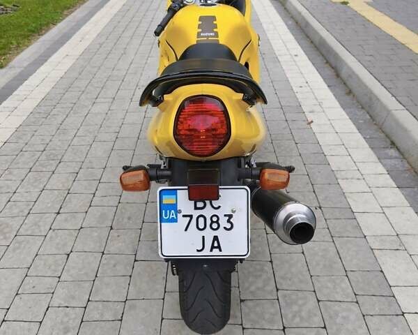 Желтый Сузуки GSX 600F, объемом двигателя 0.6 л и пробегом 27 тыс. км за 3700 $, фото 6 на Automoto.ua