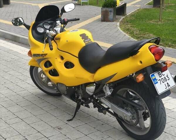 Желтый Сузуки GSX 600F, объемом двигателя 0.6 л и пробегом 27 тыс. км за 3700 $, фото 1 на Automoto.ua