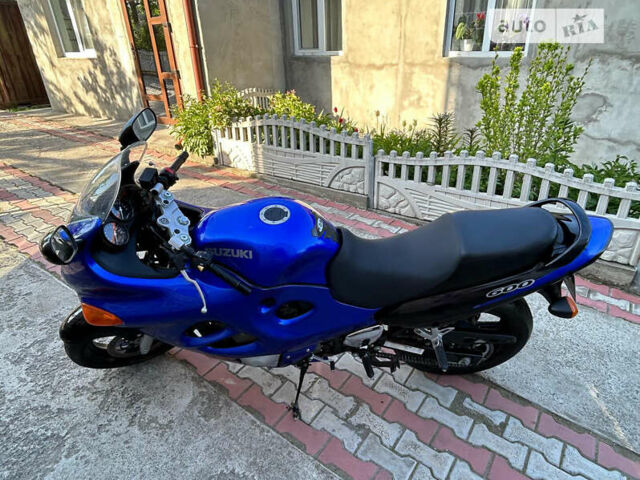 Синій Сузукі GSX 600F, об'ємом двигуна 0.6 л та пробігом 40 тис. км за 3600 $, фото 15 на Automoto.ua