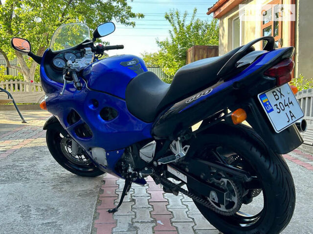 Синий Сузуки GSX 600F, объемом двигателя 0.6 л и пробегом 40 тыс. км за 3600 $, фото 23 на Automoto.ua