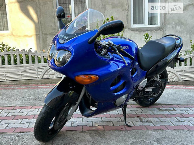 Синий Сузуки GSX 600F, объемом двигателя 0.6 л и пробегом 40 тыс. км за 3600 $, фото 22 на Automoto.ua