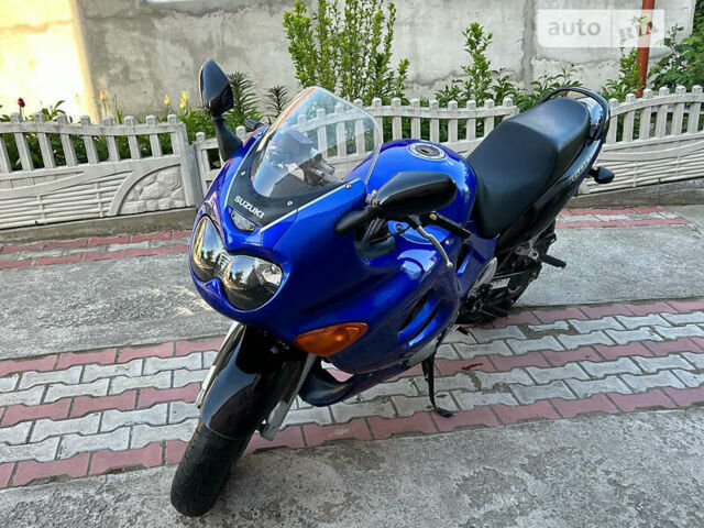 Синий Сузуки GSX 600F, объемом двигателя 0.6 л и пробегом 40 тыс. км за 3600 $, фото 27 на Automoto.ua