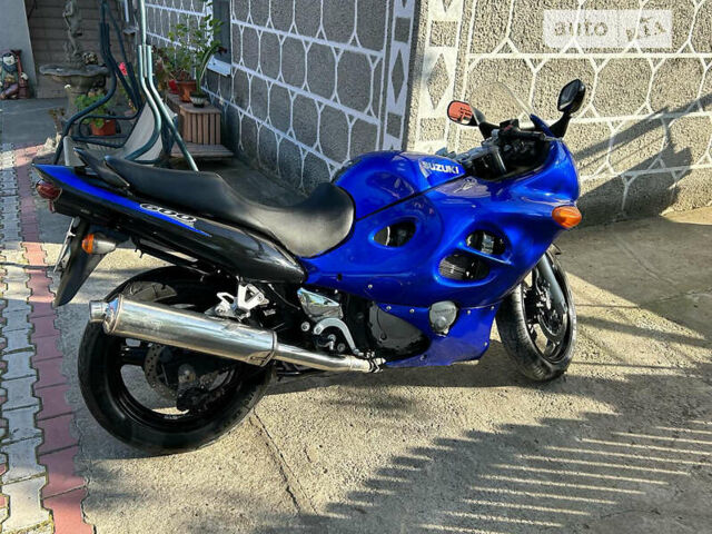 Синій Сузукі GSX 600F, об'ємом двигуна 0.6 л та пробігом 40 тис. км за 3600 $, фото 2 на Automoto.ua