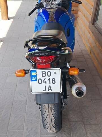 Синий Сузуки GSX 600F, объемом двигателя 0.6 л и пробегом 46 тыс. км за 3150 $, фото 2 на Automoto.ua
