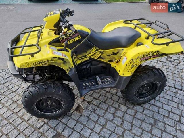 Жовтий Сузукі KingQuad 750, об'ємом двигуна 0.72 л та пробігом 5 тис. км за 5900 $, фото 1 на Automoto.ua