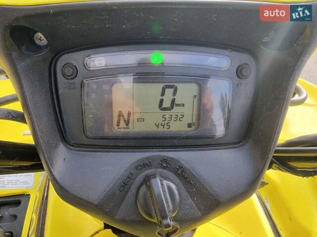 Жовтий Сузукі KingQuad 750, об'ємом двигуна 0.72 л та пробігом 5 тис. км за 5900 $, фото 12 на Automoto.ua