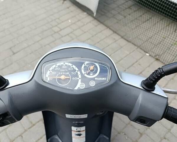 Сірий Сузукі Lets 4G, об'ємом двигуна 0.05 л та пробігом 12 тис. км за 649 $, фото 2 на Automoto.ua
