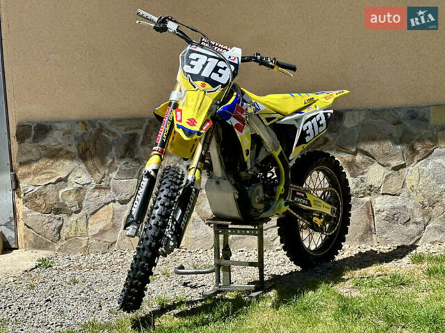 Желтый Сузуки RM-Z 450, объемом двигателя 0.45 л и пробегом 1 тыс. км за 5500 $, фото 1 на Automoto.ua