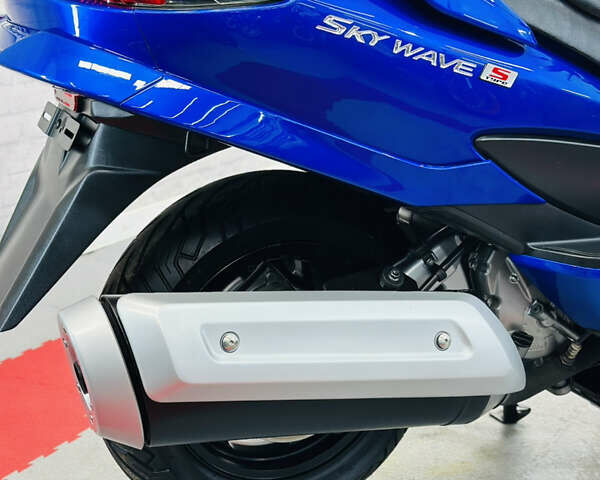 Синий Сузуки Skywave 250, объемом двигателя 0.25 л и пробегом 30 тыс. км за 2400 $, фото 17 на Automoto.ua