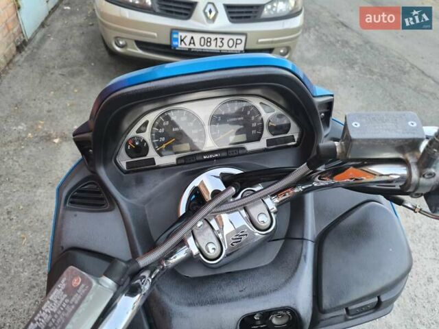 Синий Сузуки Skywave 250, объемом двигателя 0.25 л и пробегом 42 тыс. км за 1700 $, фото 1 на Automoto.ua