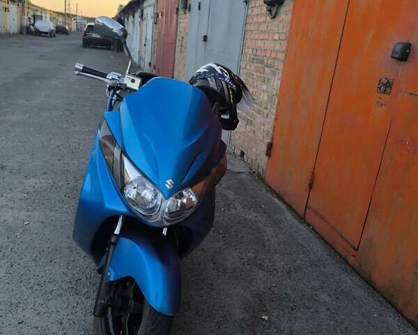 Синий Сузуки Skywave 250, объемом двигателя 0.25 л и пробегом 42 тыс. км за 1700 $, фото 9 на Automoto.ua