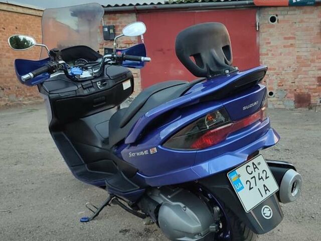 Синій Сузукі Skywave 400, об'ємом двигуна 0.4 л та пробігом 34 тис. км за 2850 $, фото 6 на Automoto.ua