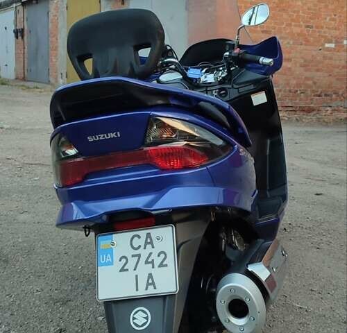 Синій Сузукі Skywave 400, об'ємом двигуна 0.4 л та пробігом 34 тис. км за 2850 $, фото 4 на Automoto.ua