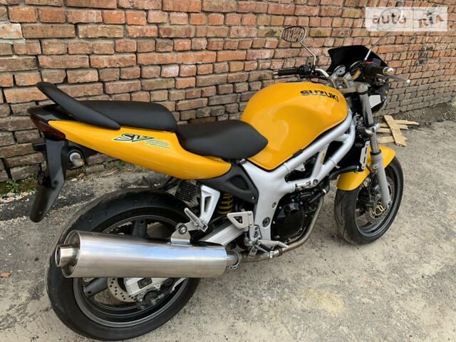 Желтый Сузуки SV 650, объемом двигателя 0.65 л и пробегом 23 тыс. км за 3000 $, фото 15 на Automoto.ua