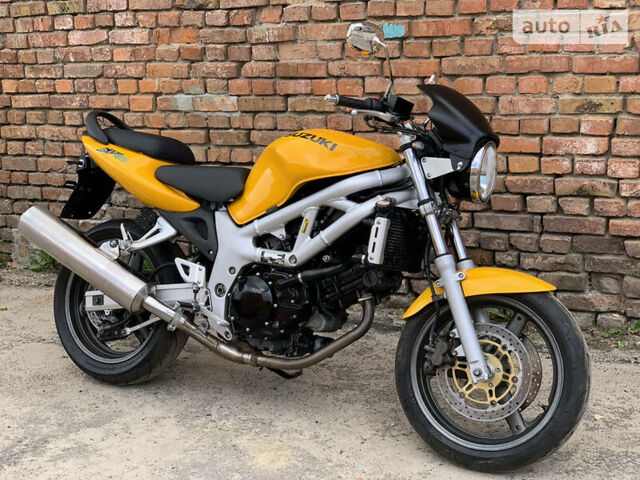 Желтый Сузуки SV 650, объемом двигателя 0.65 л и пробегом 23 тыс. км за 3000 $, фото 10 на Automoto.ua