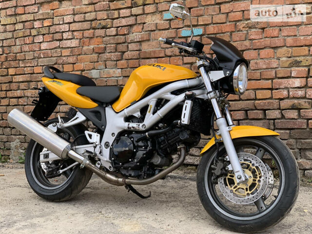 Желтый Сузуки SV 650, объемом двигателя 0.65 л и пробегом 23 тыс. км за 3000 $, фото 9 на Automoto.ua