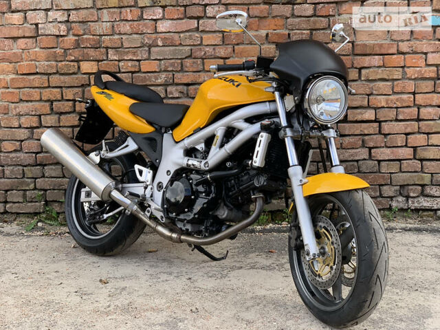 Желтый Сузуки SV 650, объемом двигателя 0.65 л и пробегом 23 тыс. км за 3000 $, фото 18 на Automoto.ua